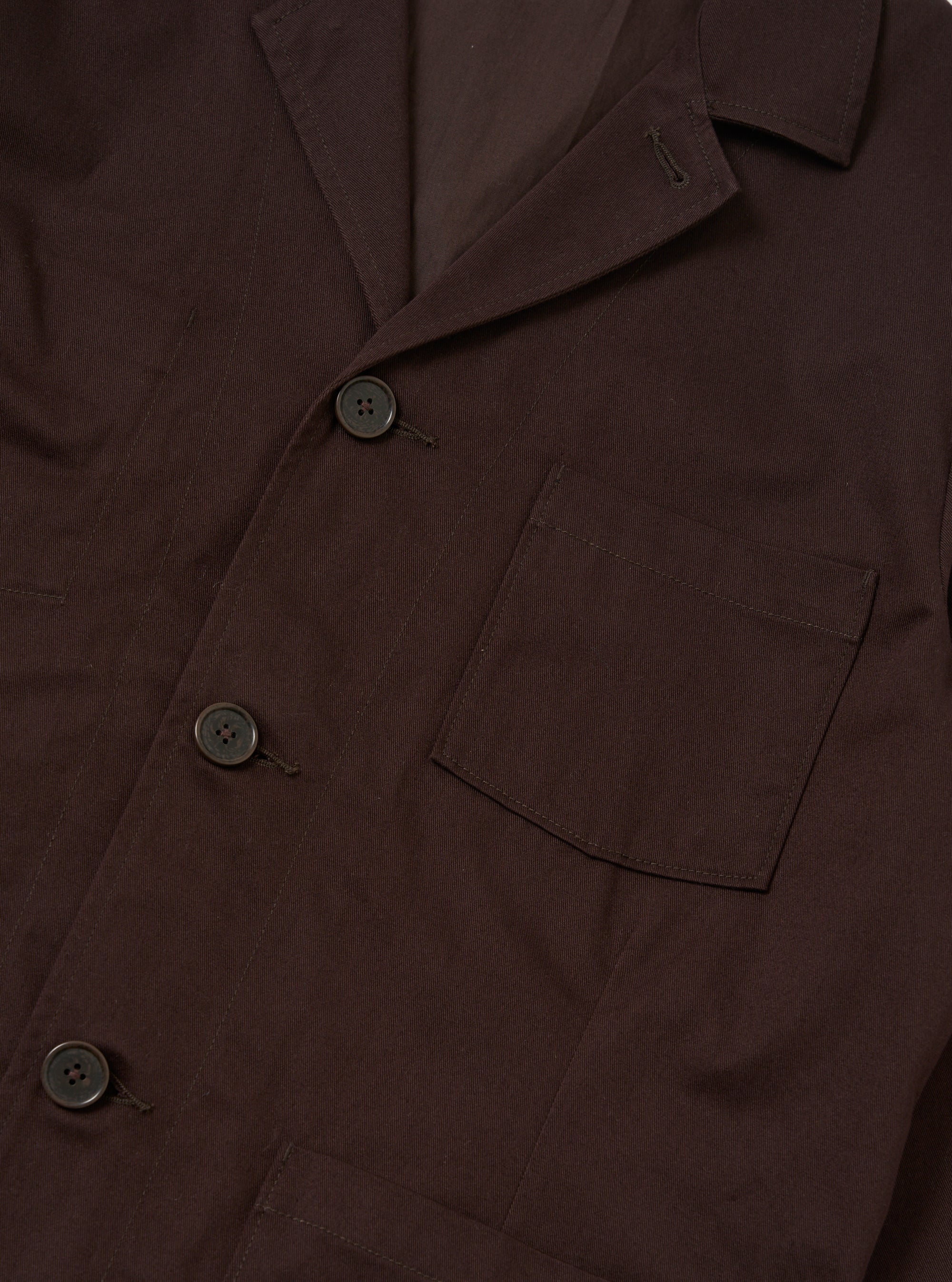 Brown Twill Dizzy Jacket