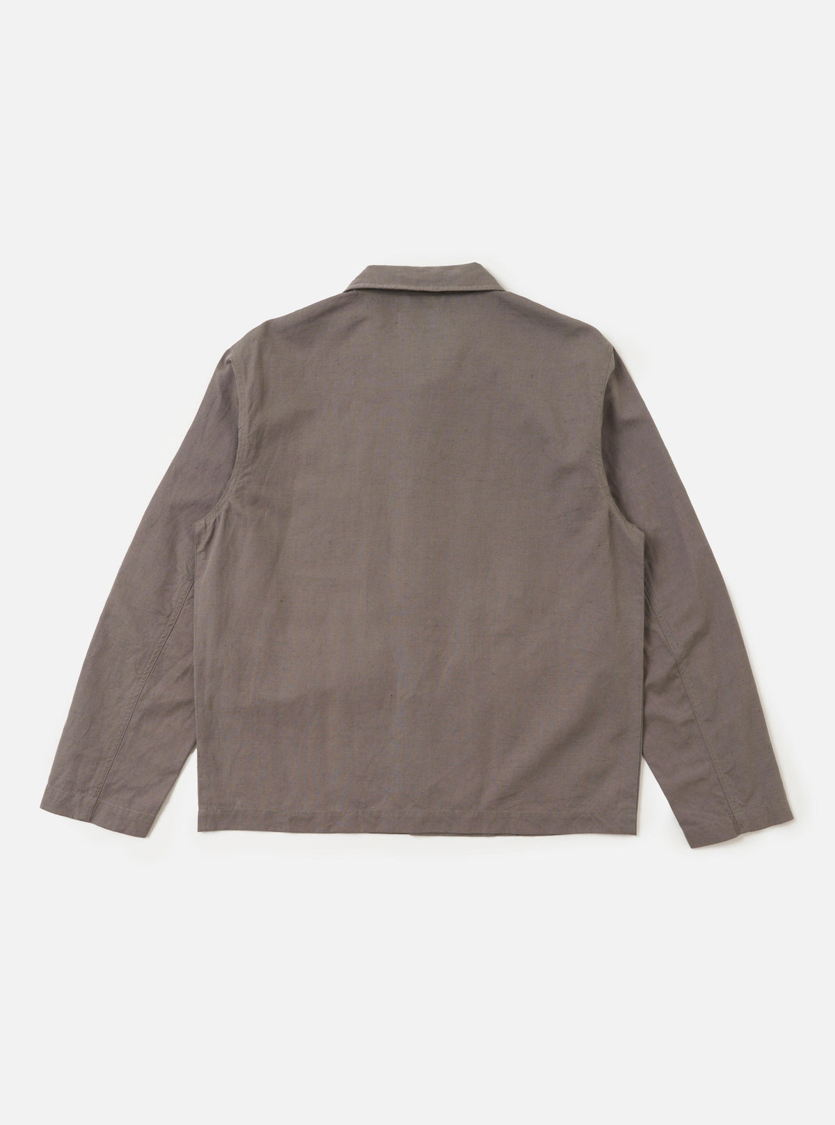 Mid Grey Linen Slub Weave Franck Jacket