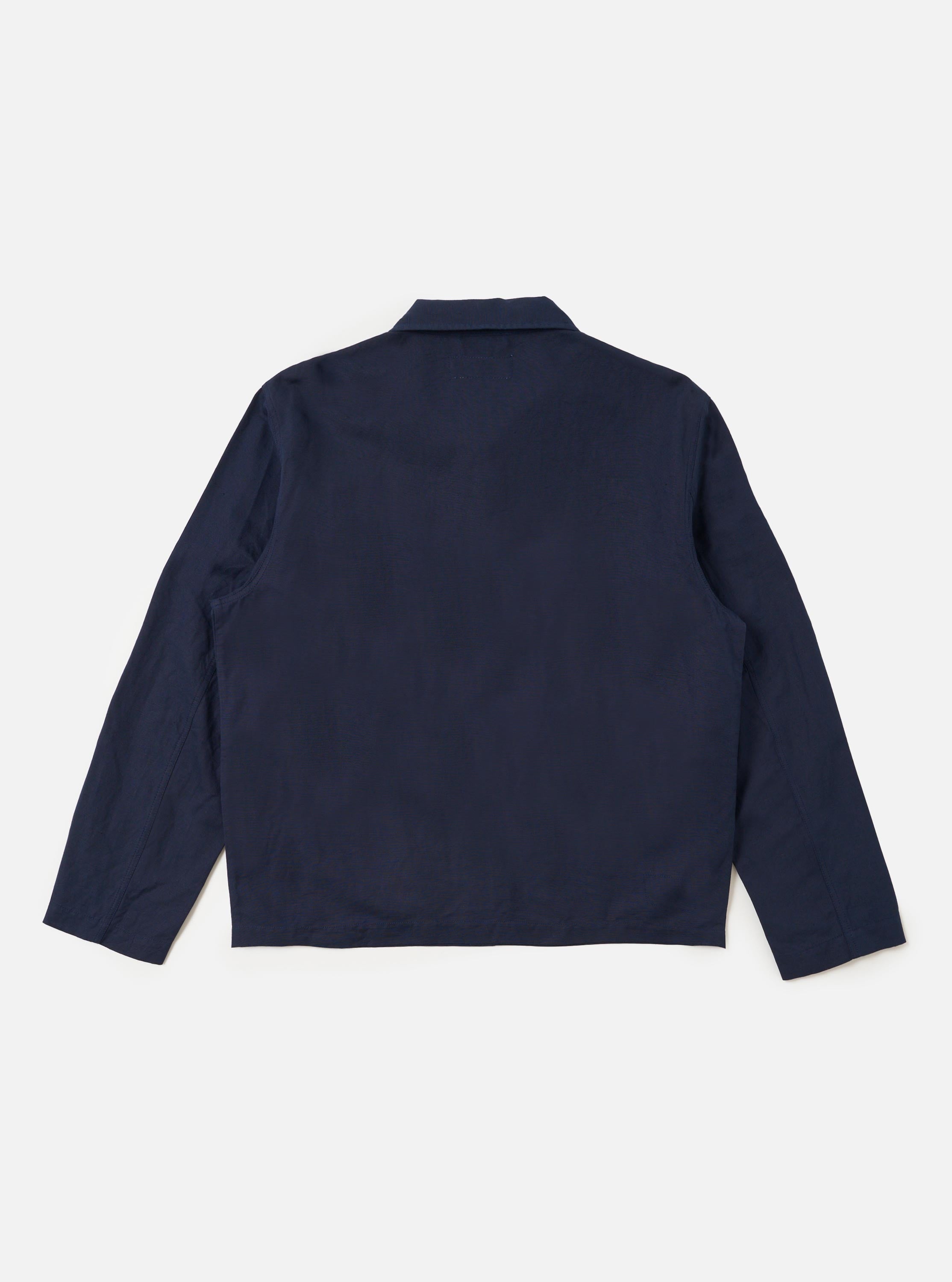 Navy Linen Slub Weave Franck Jacket – Universal Works