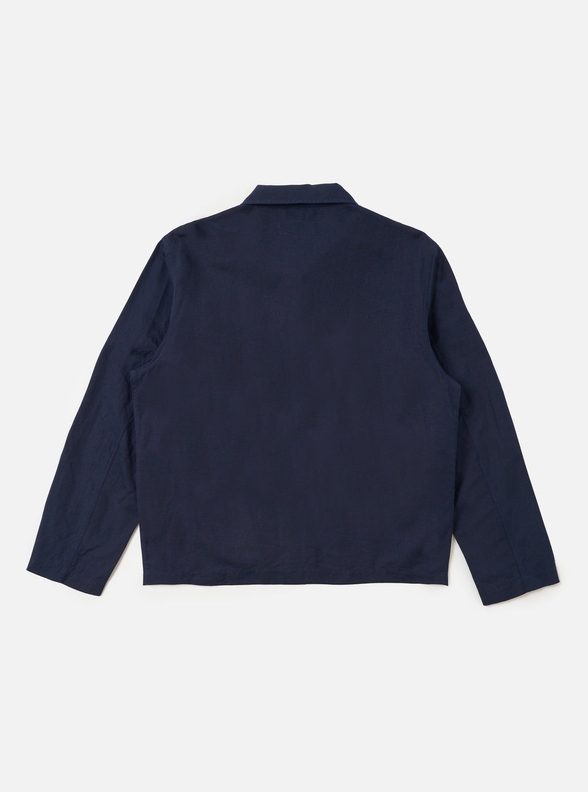 Navy Linen Slub Weave Franck Jacket