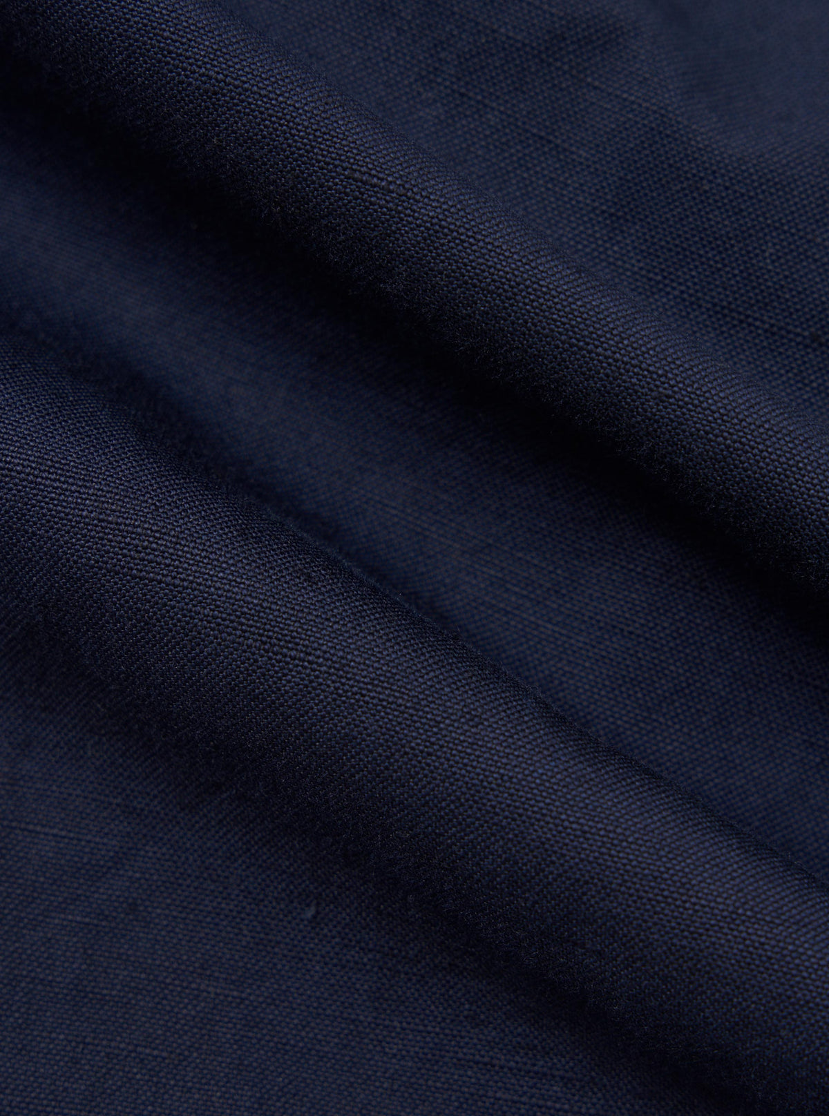 Navy Linen Slub Weave Franck Jacket