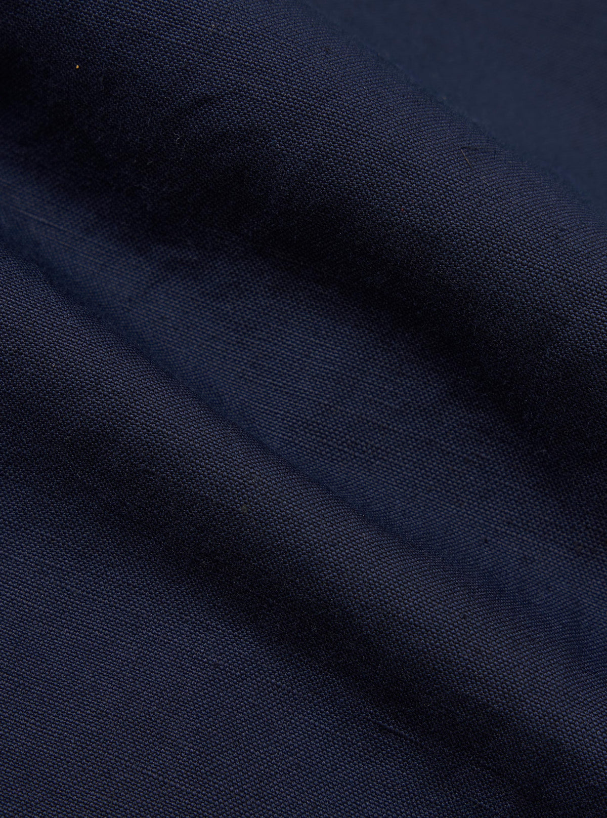 Navy Linen Slub Weave Two Button Jacket