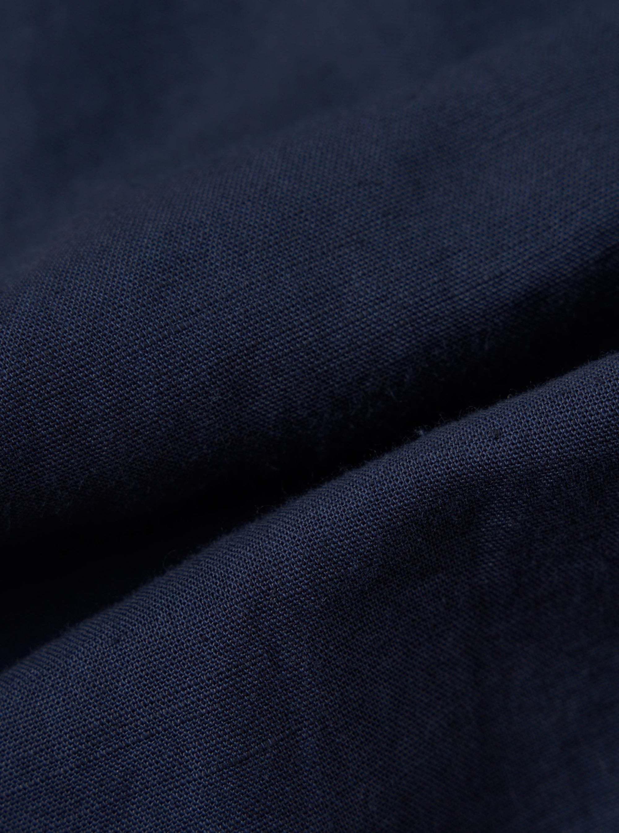 Navy Linen Cotton Shirting Dizzy Jacket