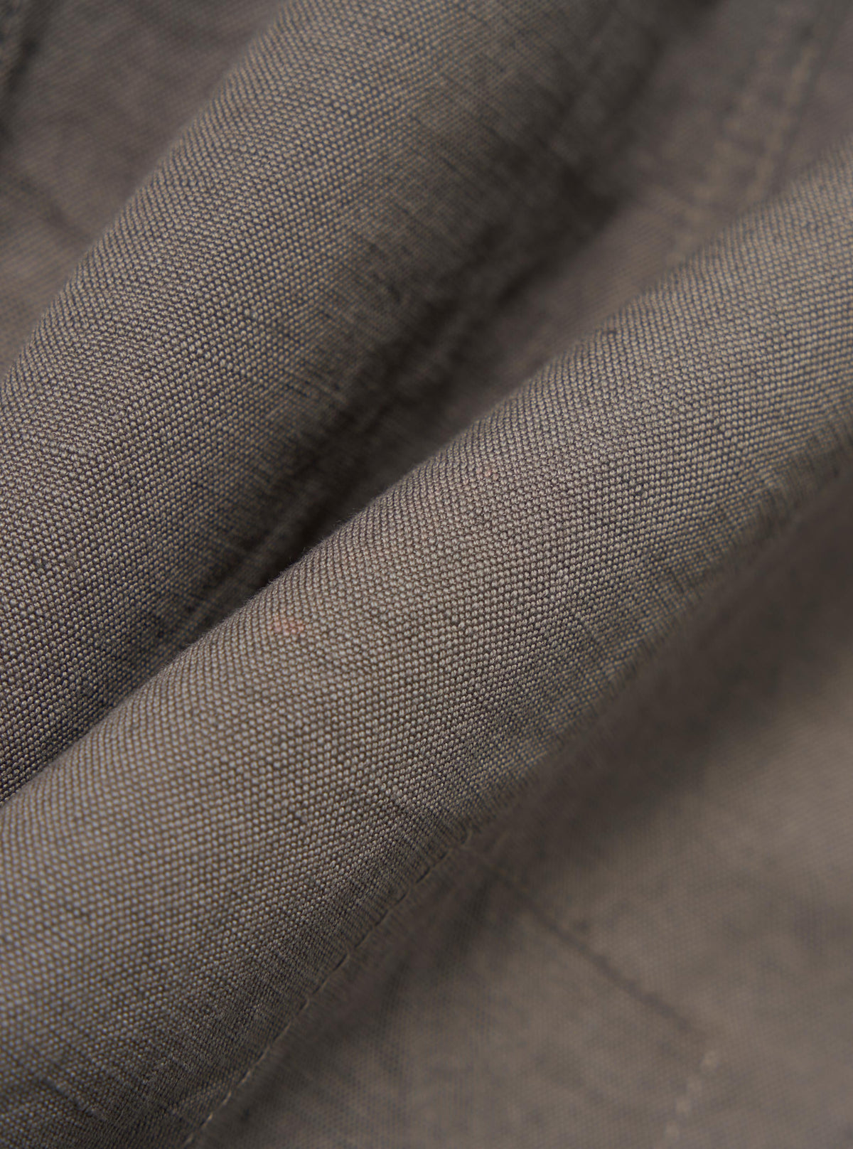 Mid Grey Linen Slub Weave Bakers Jacket