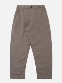 Mid Grey Linen Slub Weave Dizzy Trouser