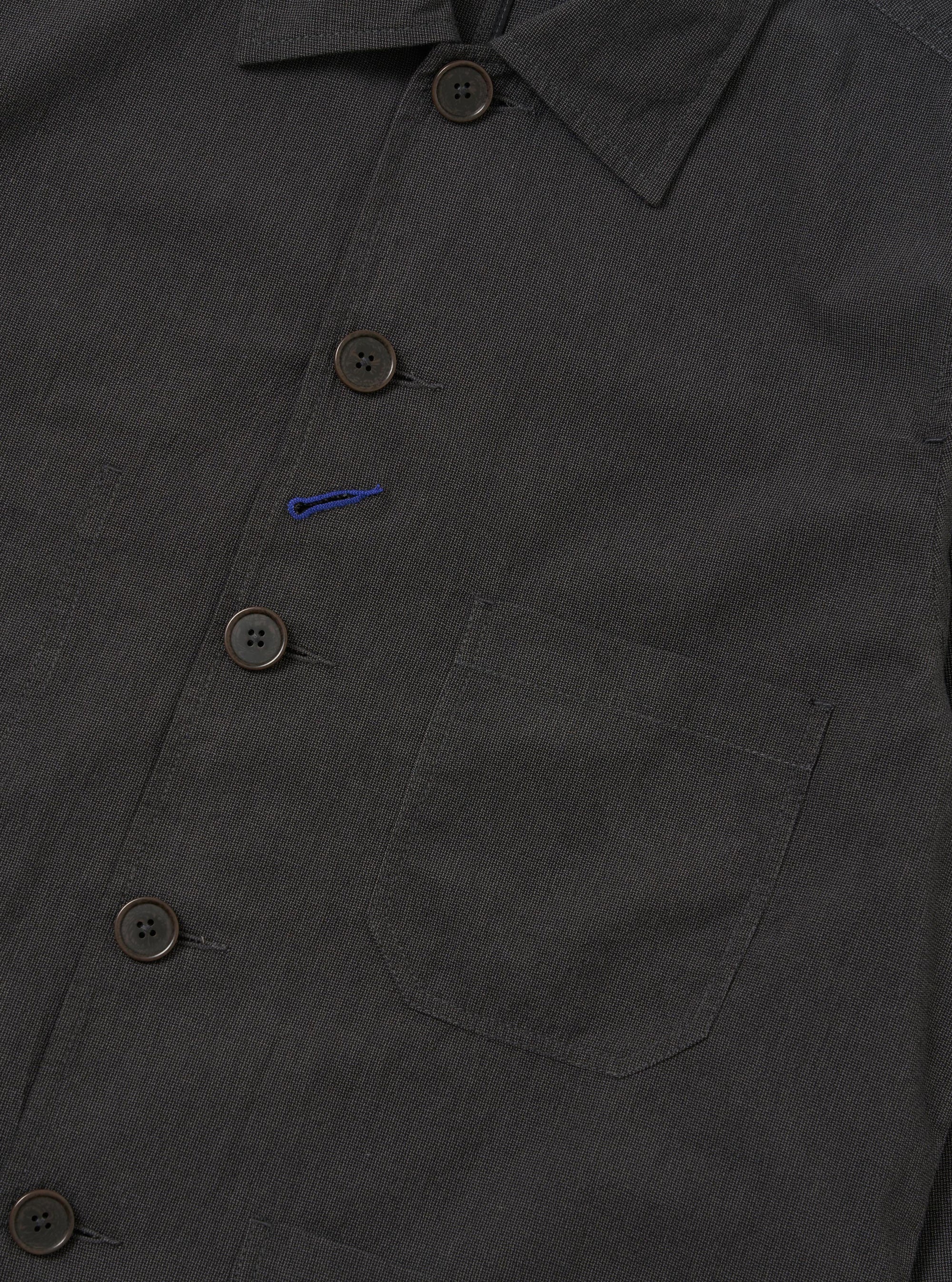 Charcoal Seattle Cotton OG Bakers Jacket