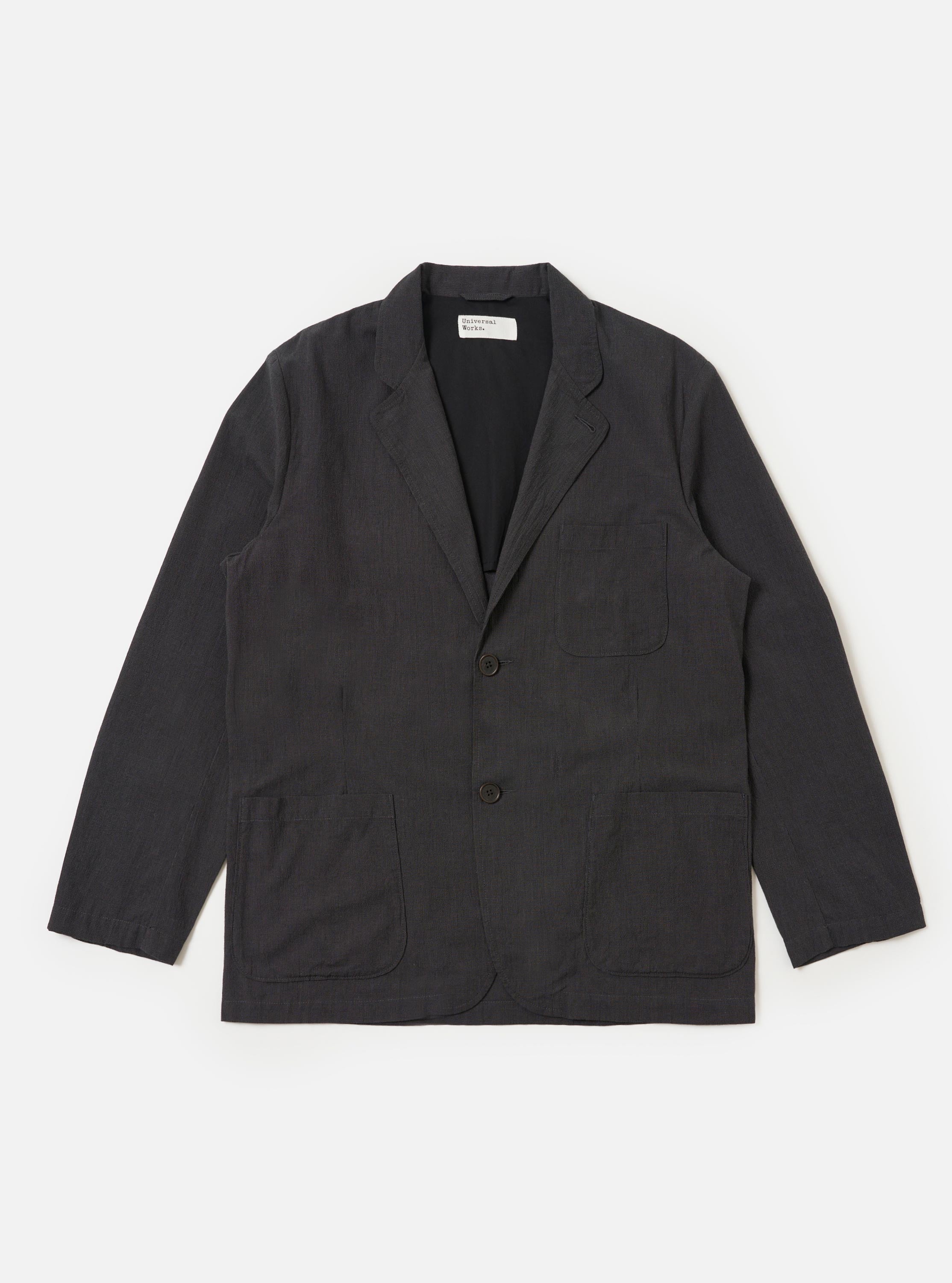 Men's Licorice Lyo Linen Mix Coverall Jacket – Universal Works