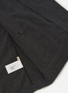 Charcoal Seattle Cotton Two Button Jacket
