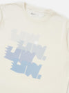 Ecru Single Jersey Multi UW Print Multi UW Print Tee
