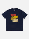 Navy Single Jersey Multi UW Print Multi UW Print Tee