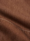 Brown Meco Denim Marine Gilet