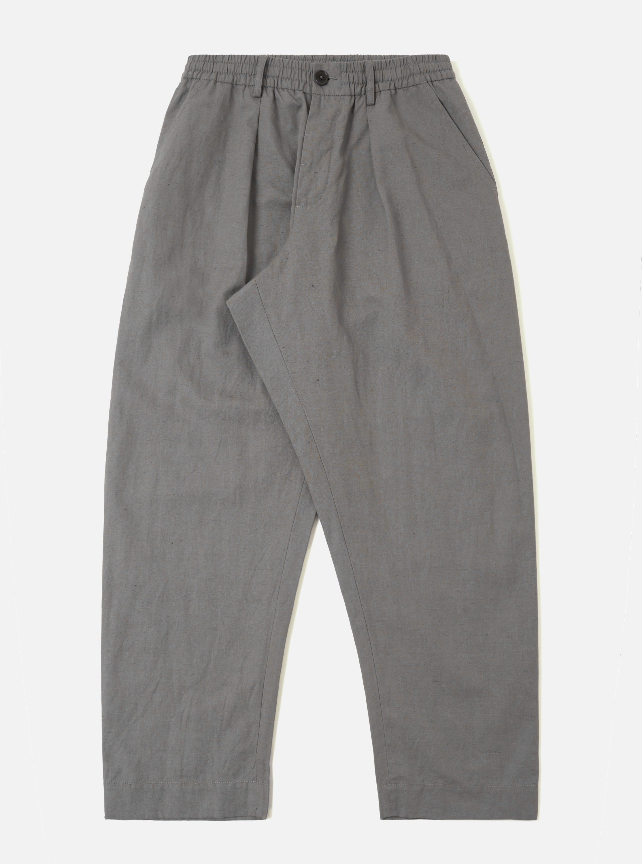 Mid Grey Linen Slub Weave Oxford Pant – Universal Works