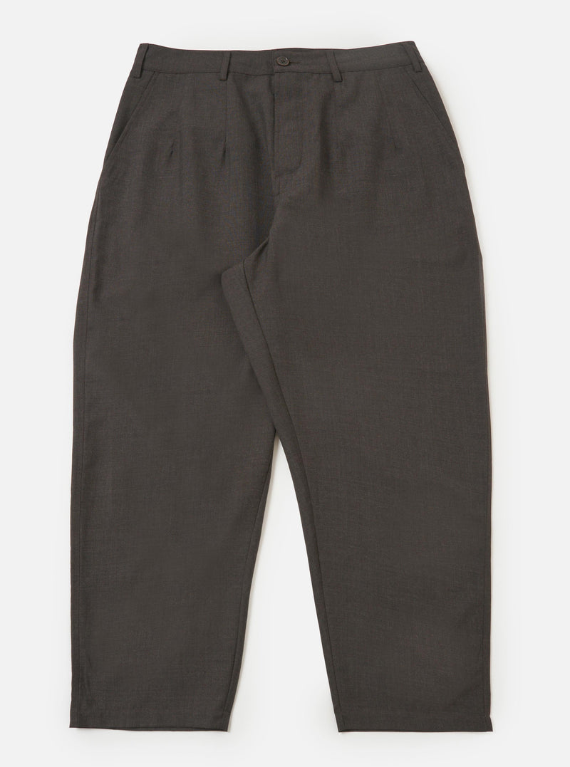 Brown Marl Tropical Suiting Dutch Pant