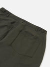 Olive Marl Tropical Suiting Dutch Pant