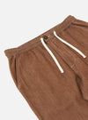 Brown Meco Denim Hi Water Trouser