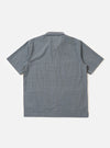 Pale Blue Check Plaid Summer Overshirt