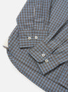Pale Blue Check Plaid Lazy Day Shirt