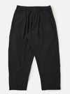 Black Broadcloth Oxford Pant