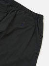 Black Broadcloth Oxford Pant