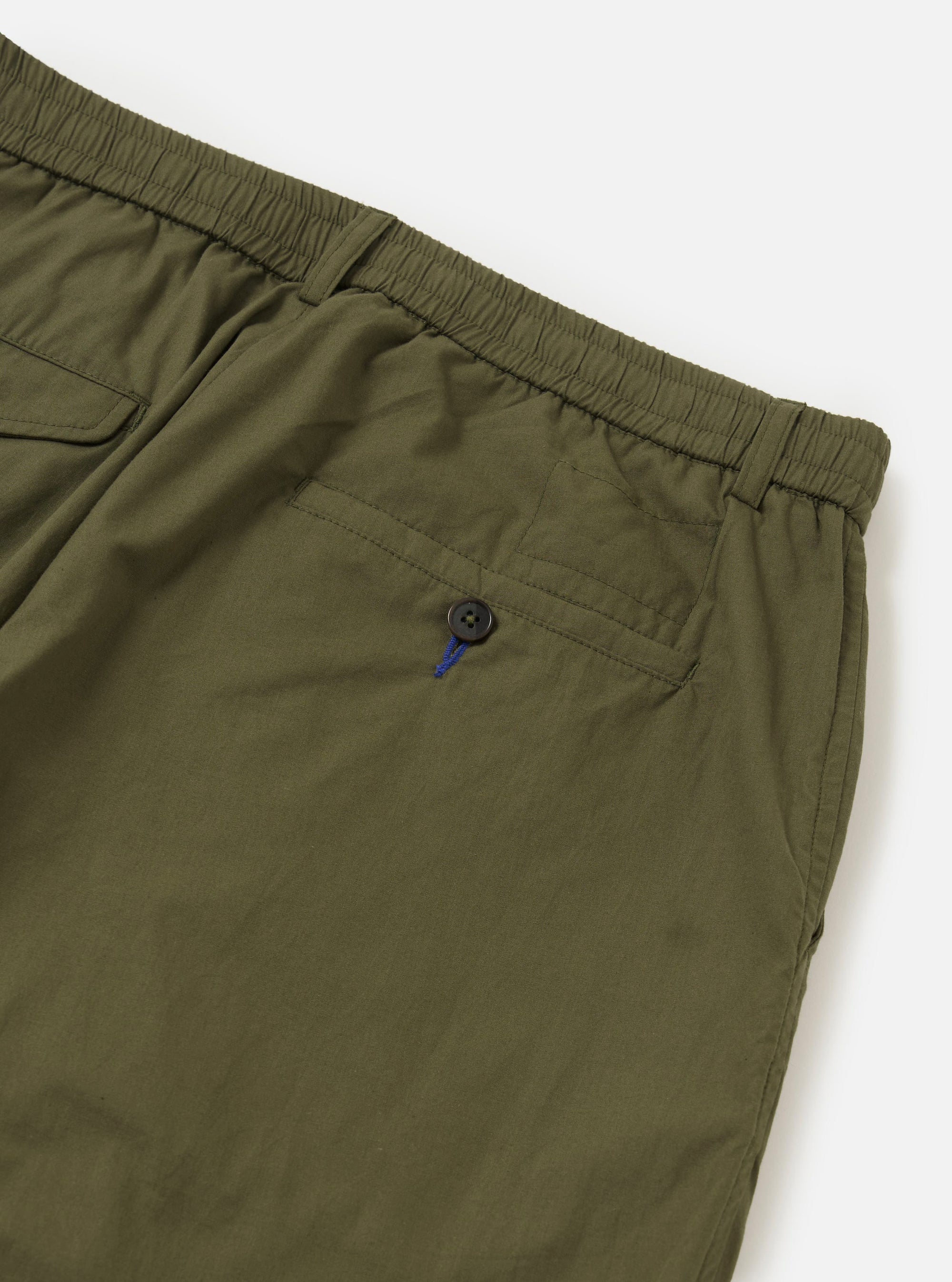 Olive Broadcloth Oxford Pant