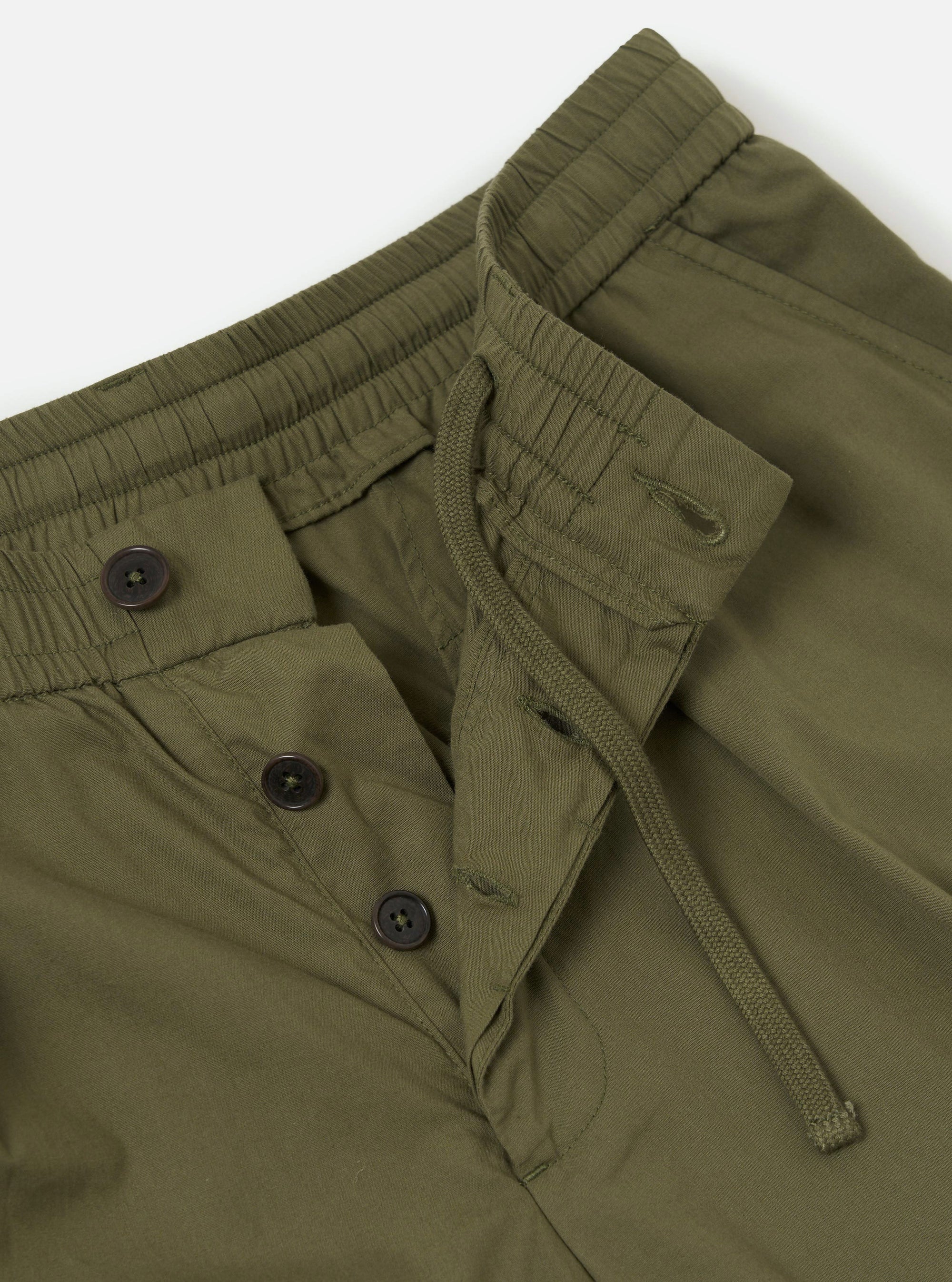 Olive Broadcloth Oxford Pant