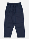 Navy Linen Cotton Shirting Parachute Pant