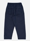 Navy Linen Cotton Shirting Parachute Pant