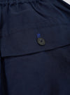 Navy Linen Cotton Shirting Parachute Pant