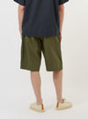 Olive Broadcloth Vacation Short