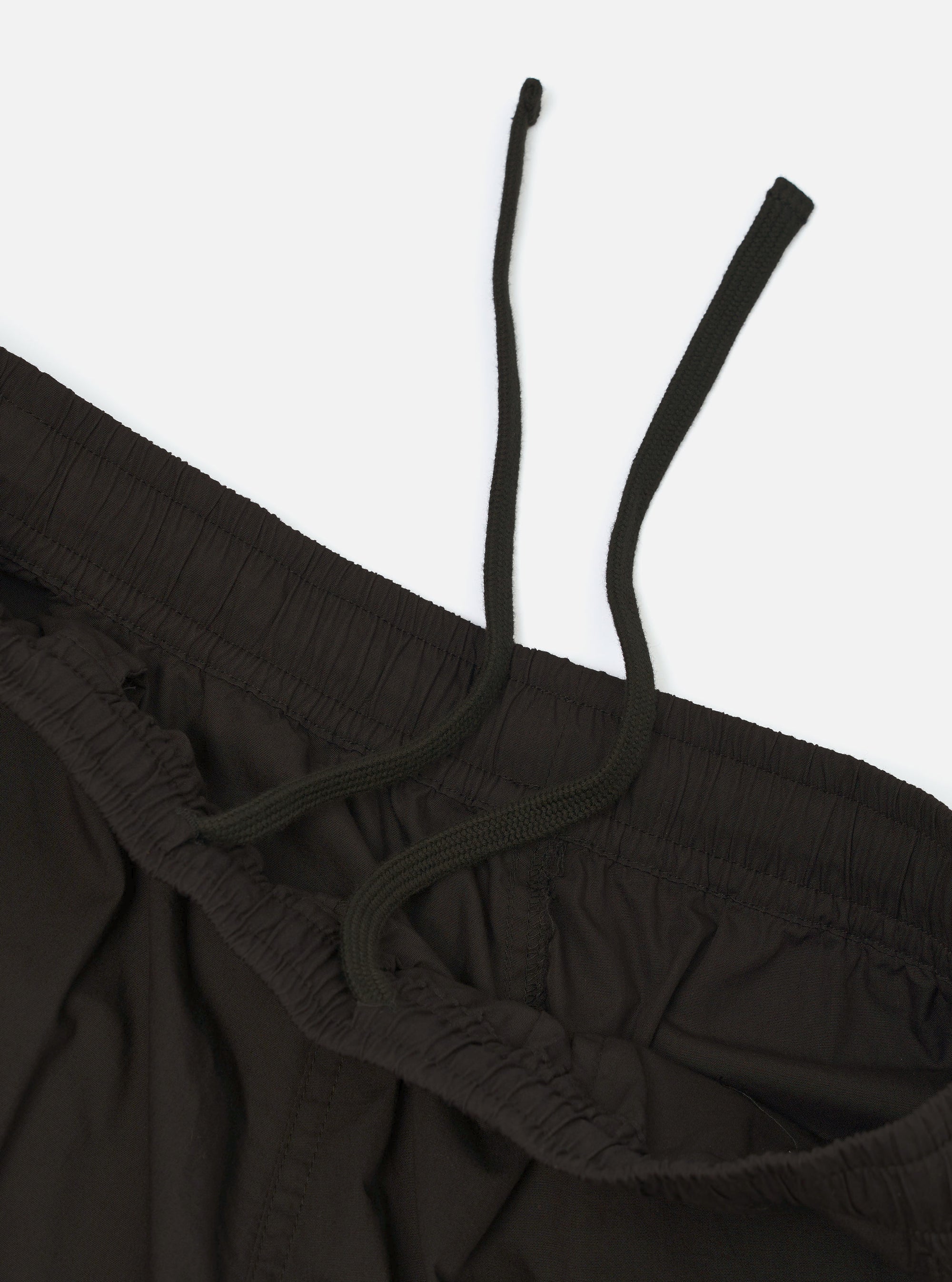 Black Broadcloth Vacation Short