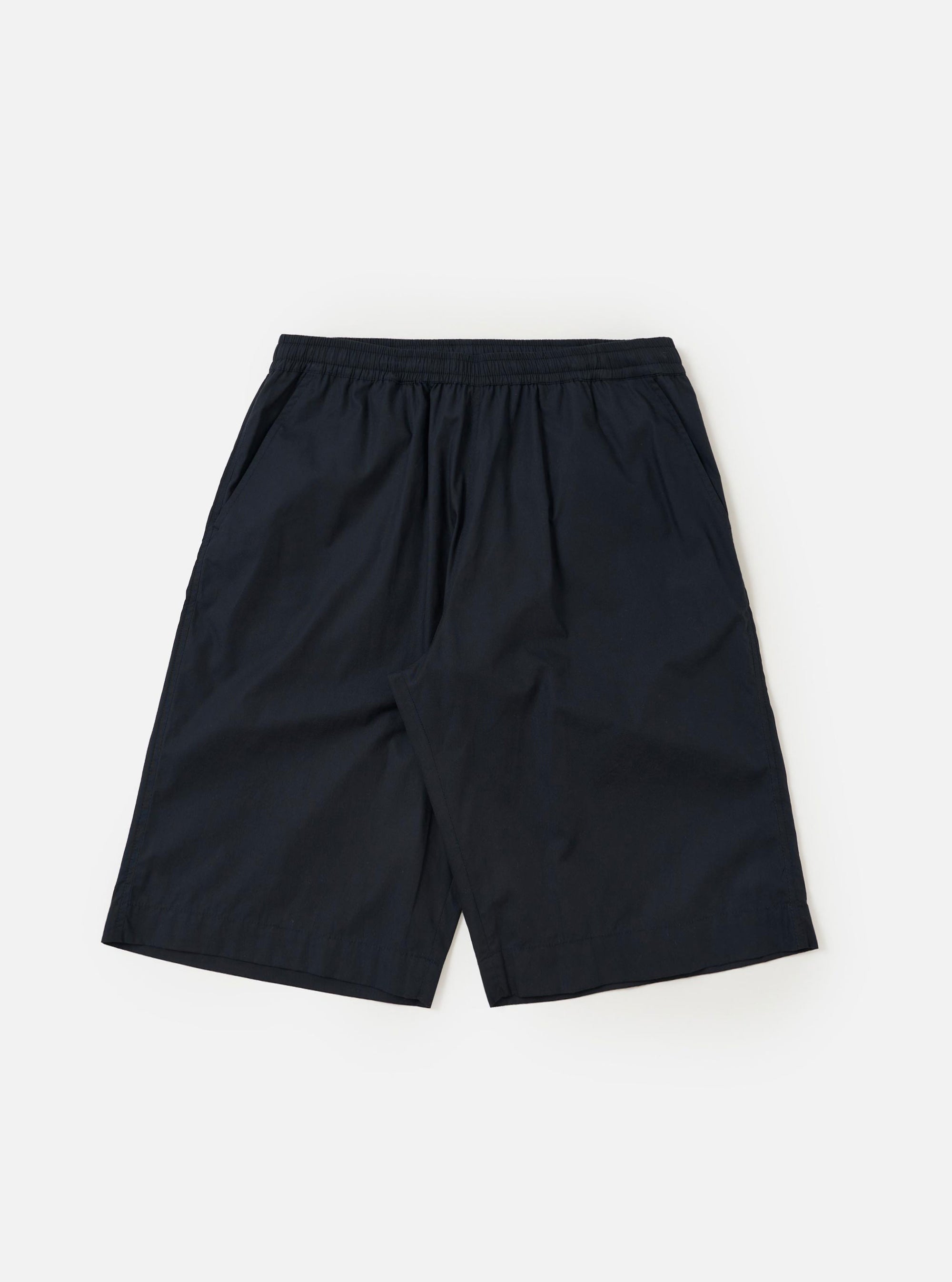 Navy Broadcloth Vacation Short