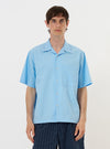 Pale Blue Broadcloth Camp Shirt