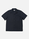 Navy Broadcloth Camp Shirt