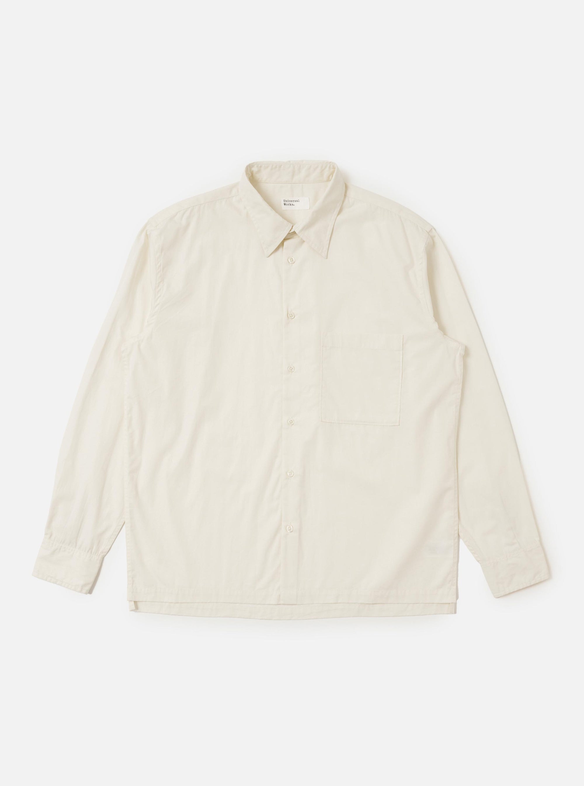 Ecru Broadcloth Lucky Shirt