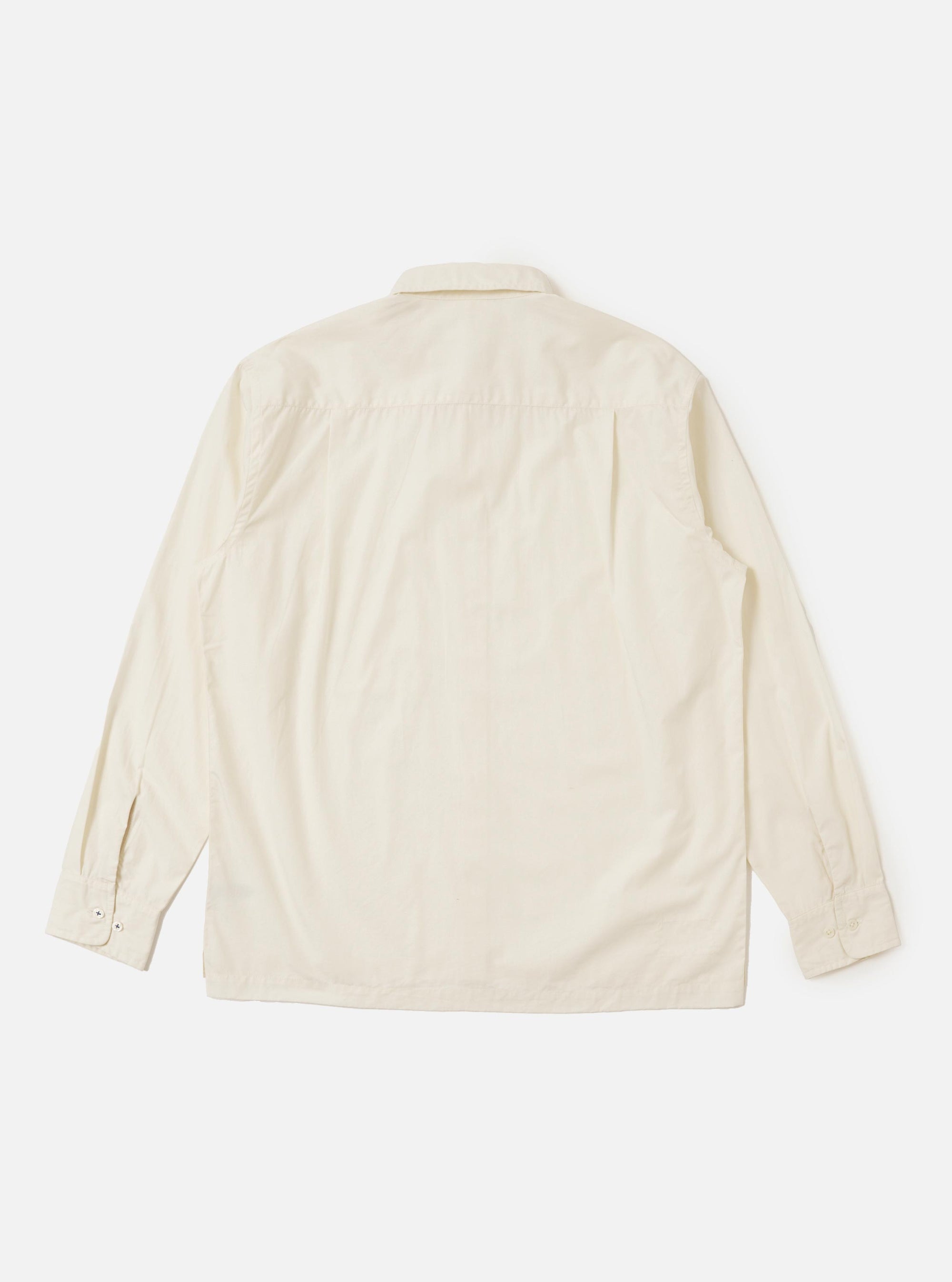 Ecru Broadcloth Lucky Shirt