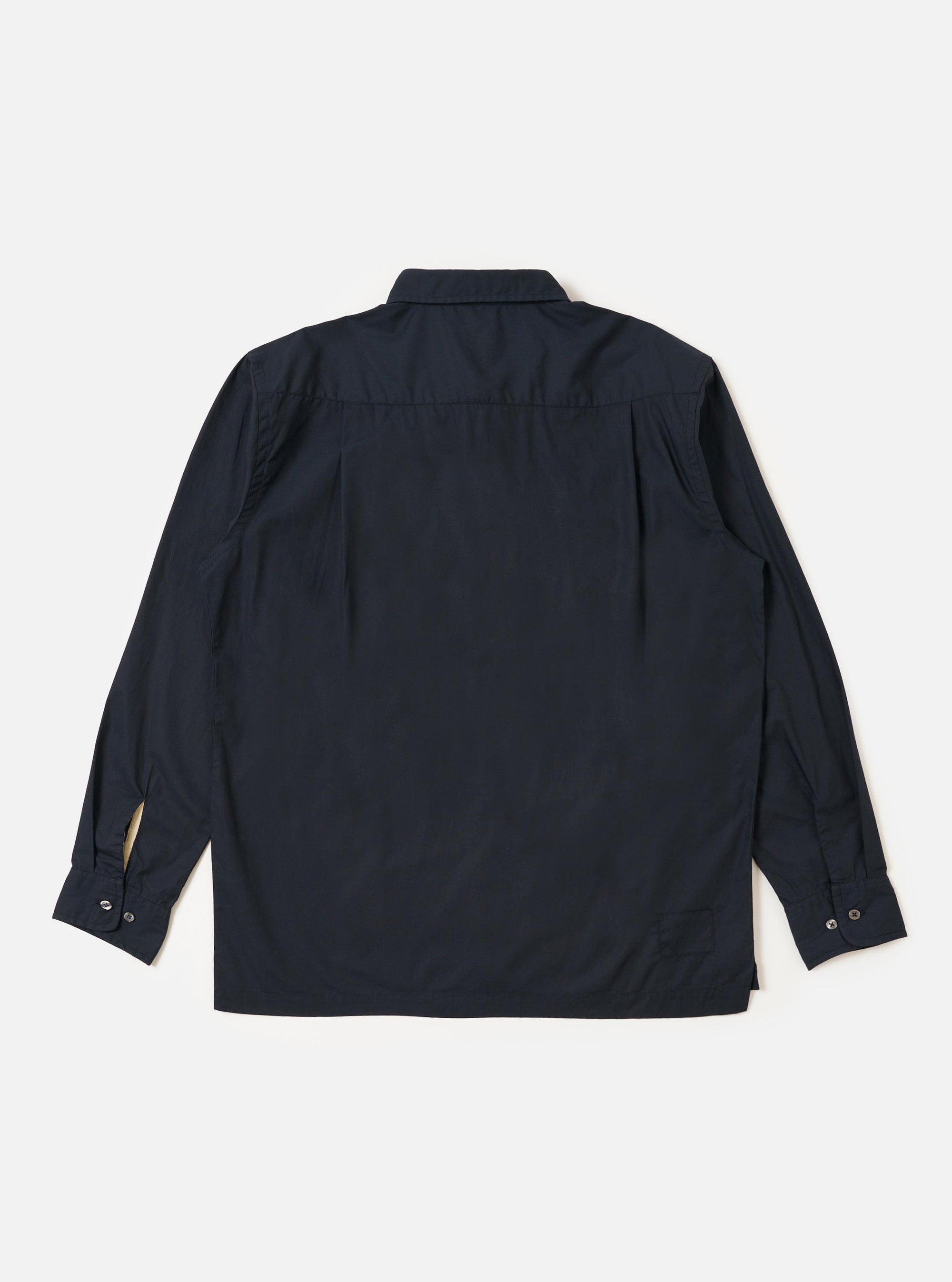 Navy Broadcloth Lucky Shirt