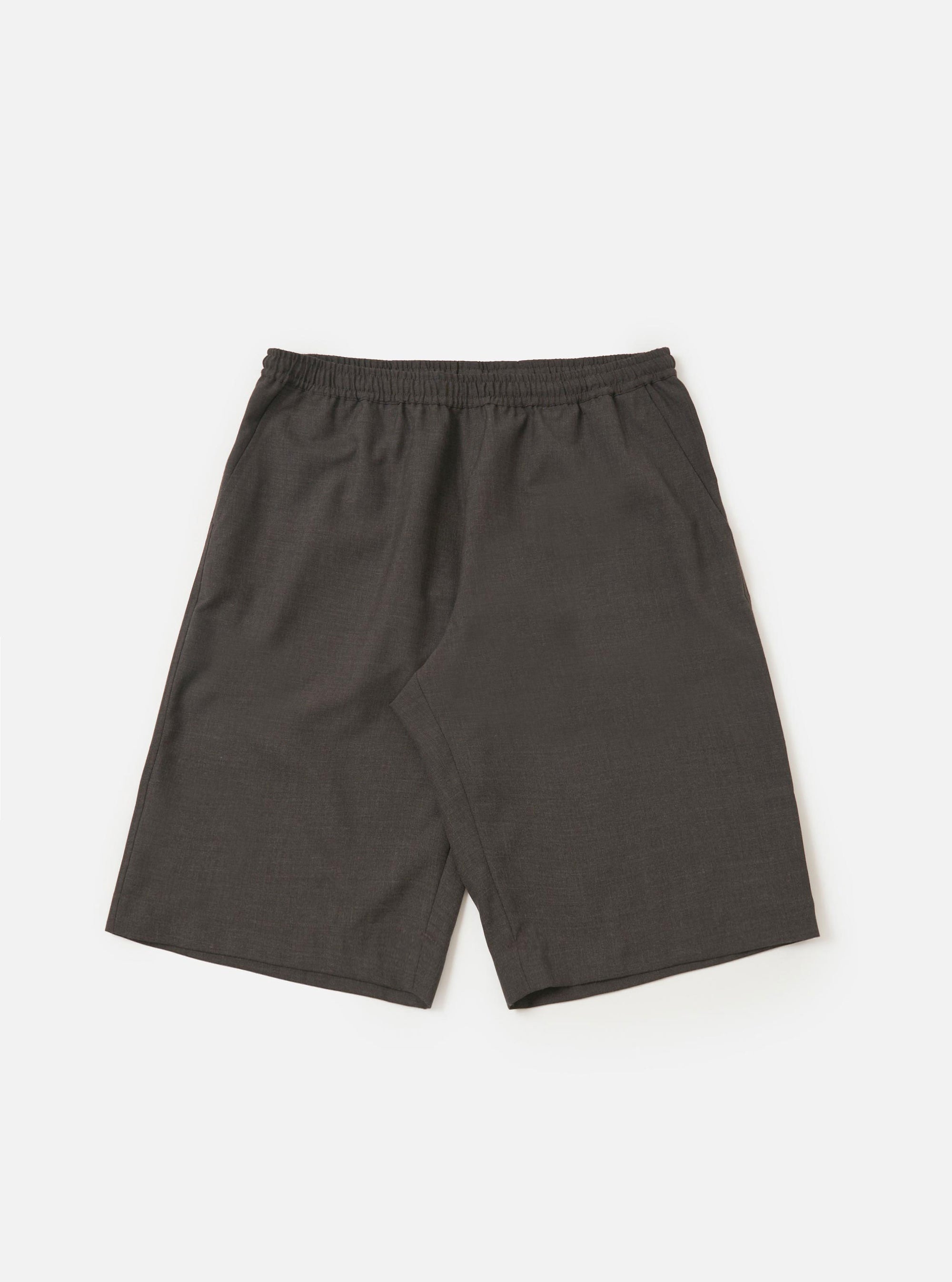 Brown Marl Tropical Suiting Vacation Short