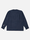 Navy Linen Cotton Shirting Parachute Shirt