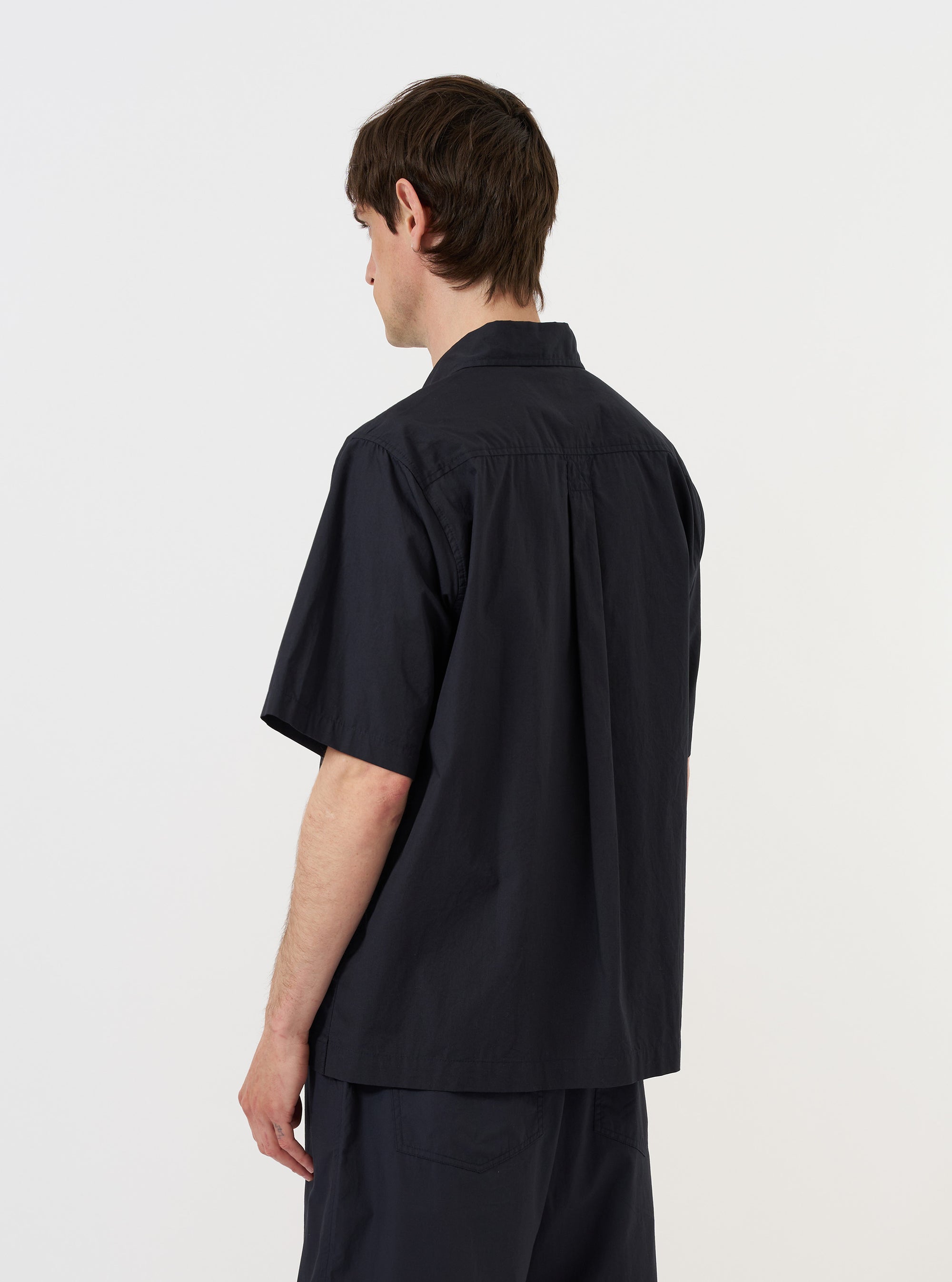 Navy Broadcloth Ewan Shirt