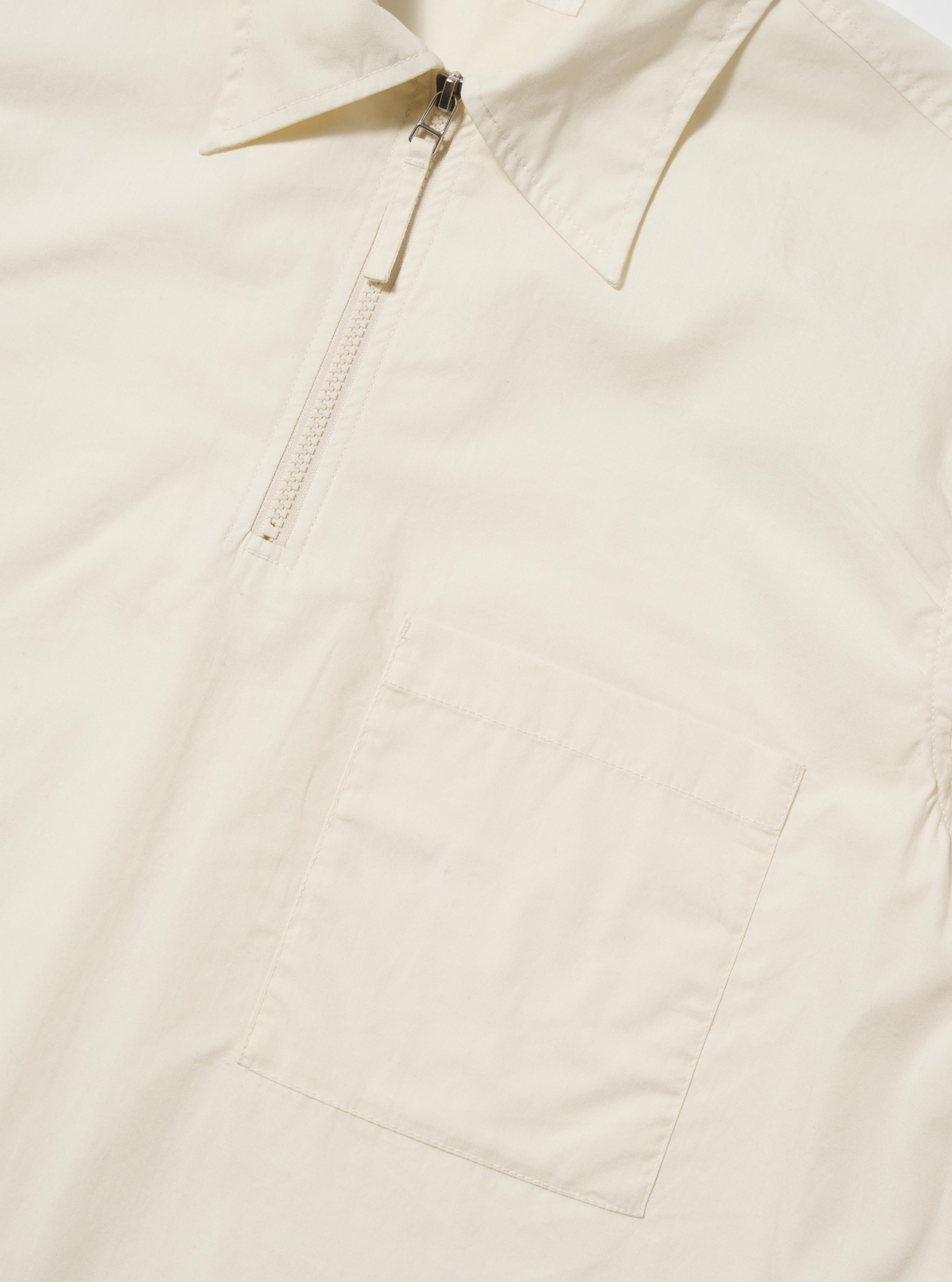 Men's Ecru Cotton Ewan Shirt – Universal Works