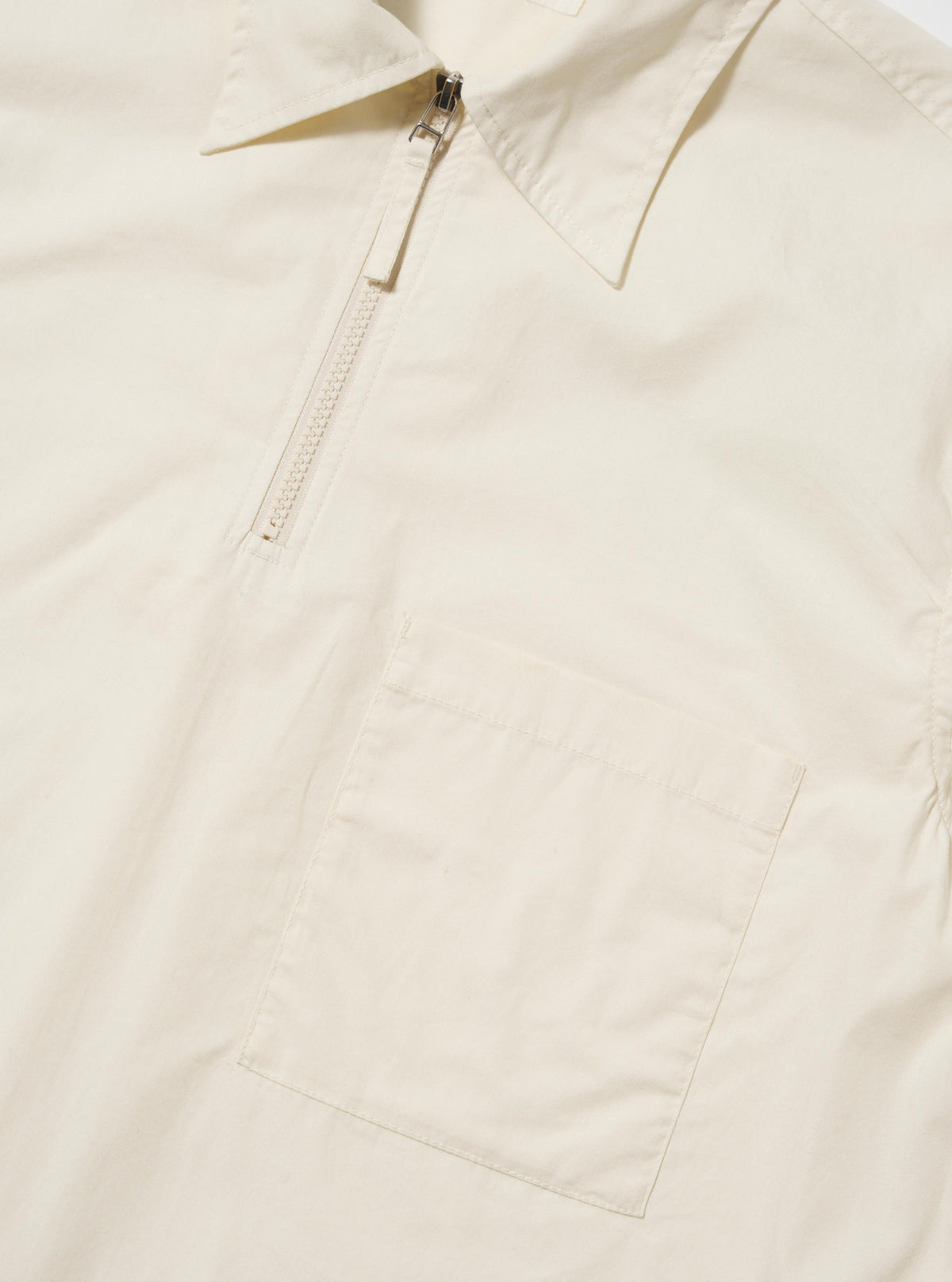Men's Ecru Broadcloth Ewan Shirt