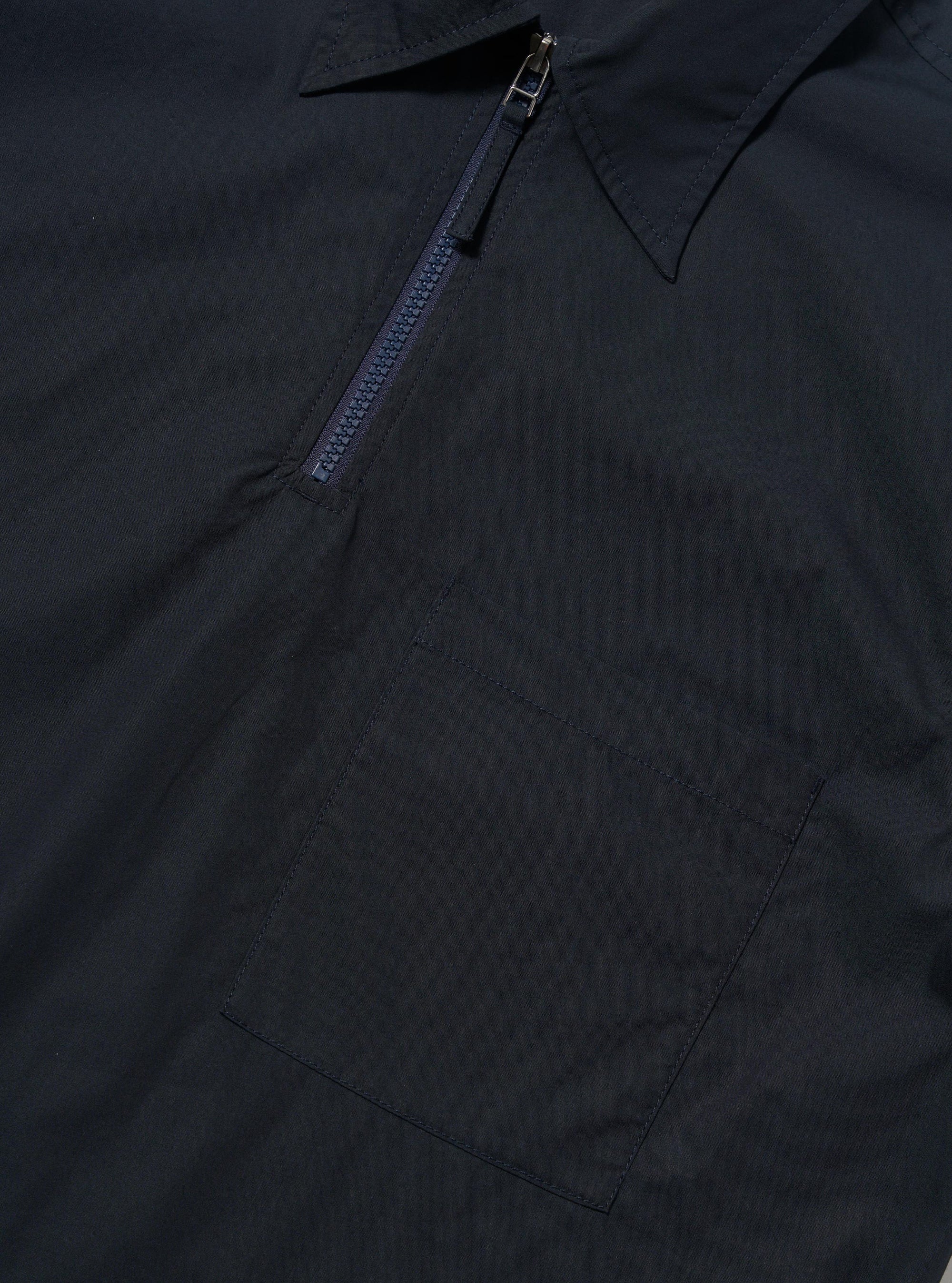 Navy Broadcloth Ewan Shirt