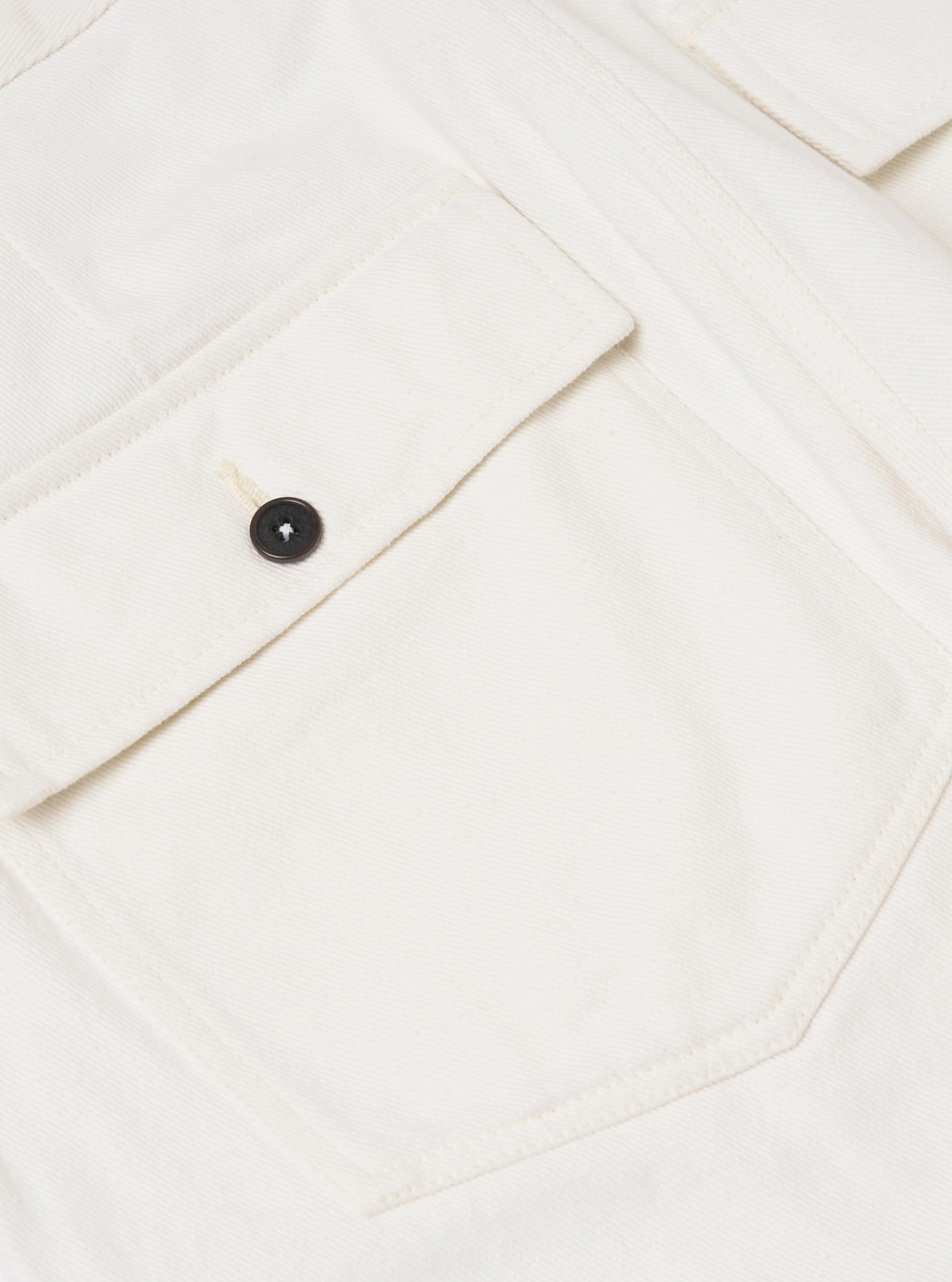 Ecru Slub Drill Dizzy Trouser