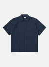 Navy Chester Stripe S/S Fatigue Shirt