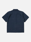 Navy Chester Stripe S/S Fatigue Shirt