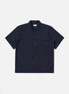 Navy Paper Touch Cotton S/S Fatigue Shirt