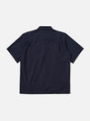 Navy Paper Touch Cotton S/S Fatigue Shirt