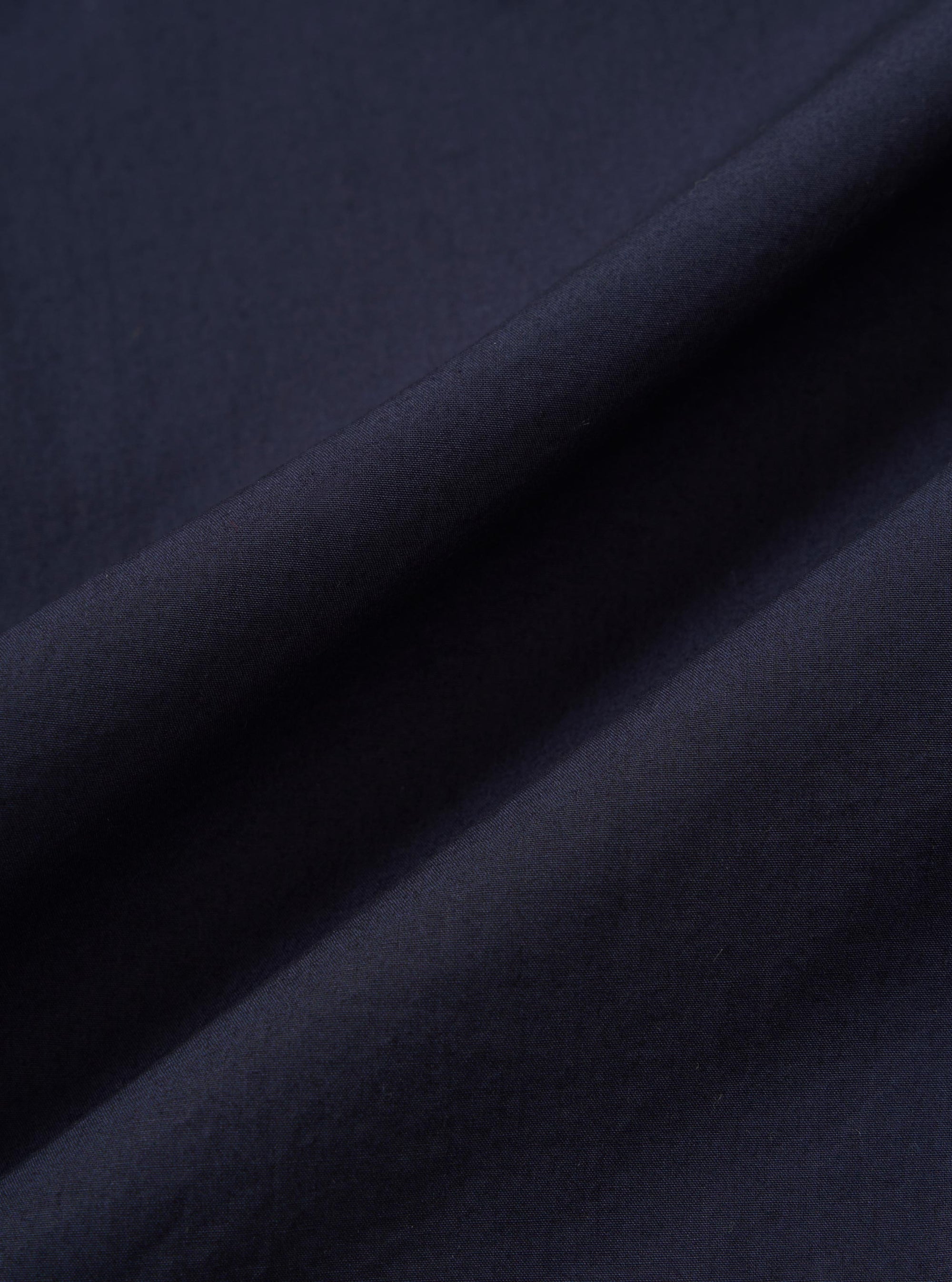 Navy Paper Touch Cotton S/S Fatigue Shirt