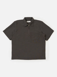 Brown Marl Tropical Suiting Ewan Shirt