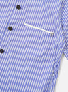 Blue/White Cotton Stripe Z Tech Overshirt